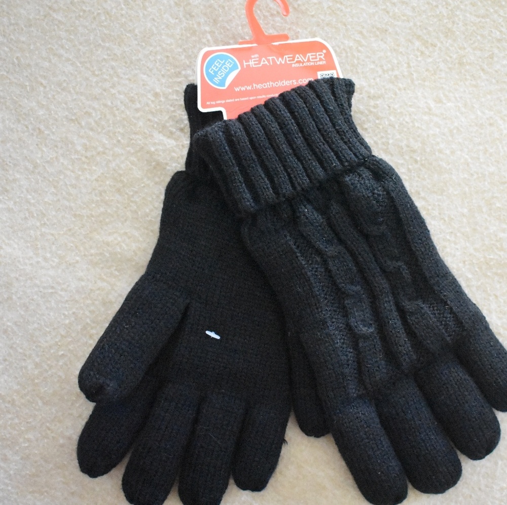 ♥️Bundle&Save♥ Knit Gloves by Heat Holders
Size: S